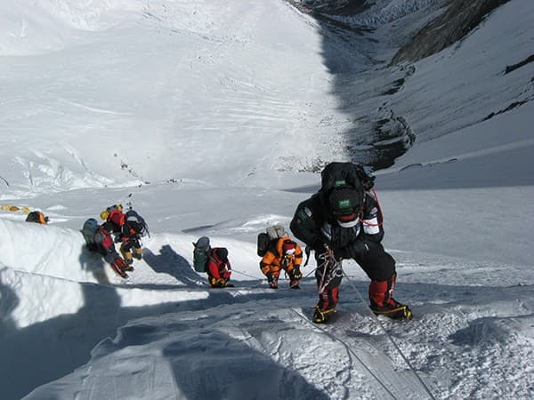 Ascensión al Everest, nepal