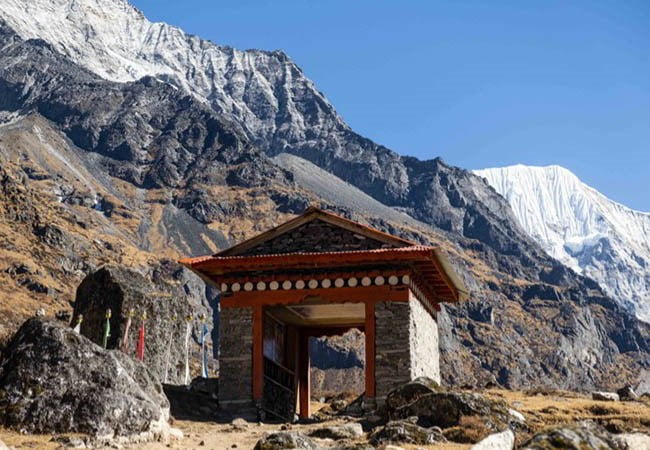 Gompa trekking valle de rolwaling