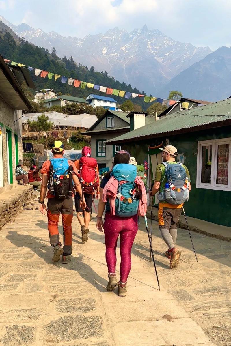 Verifica la Mochila de ataque para un trekking nepal